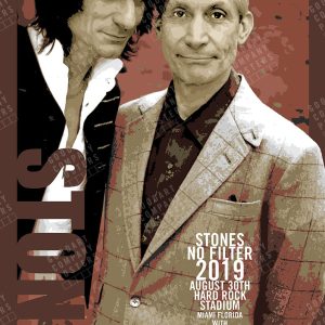 Charlie Watts Stones 2019