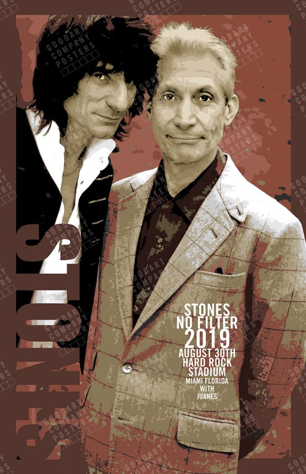 Charlie Watts Stones 2019