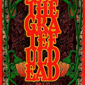 Greatful Dead 1982 AUSTIN