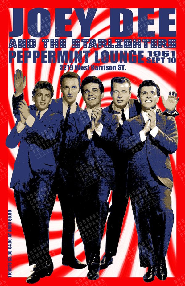 Joey Dee and the Starlighters 1961