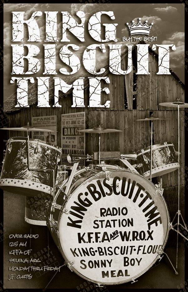 King Biscuit Poster