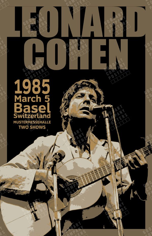 Leonard Cohen 1985