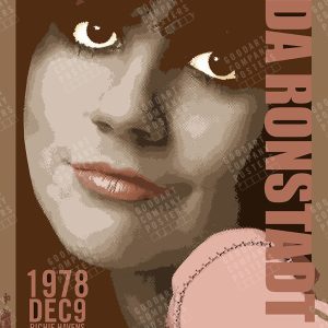 Linda Ronstadt poster 1978 B
