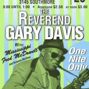 Reverend Gary Davis