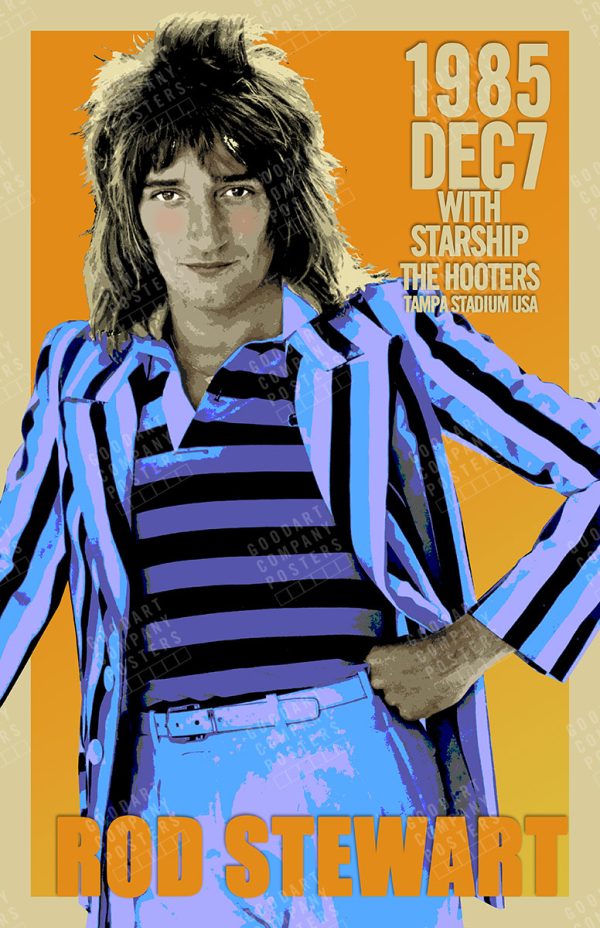 Rod Stewart 1985