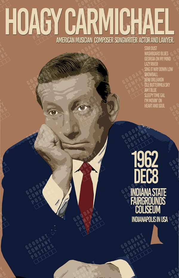 Hoagy Carmichel 1962